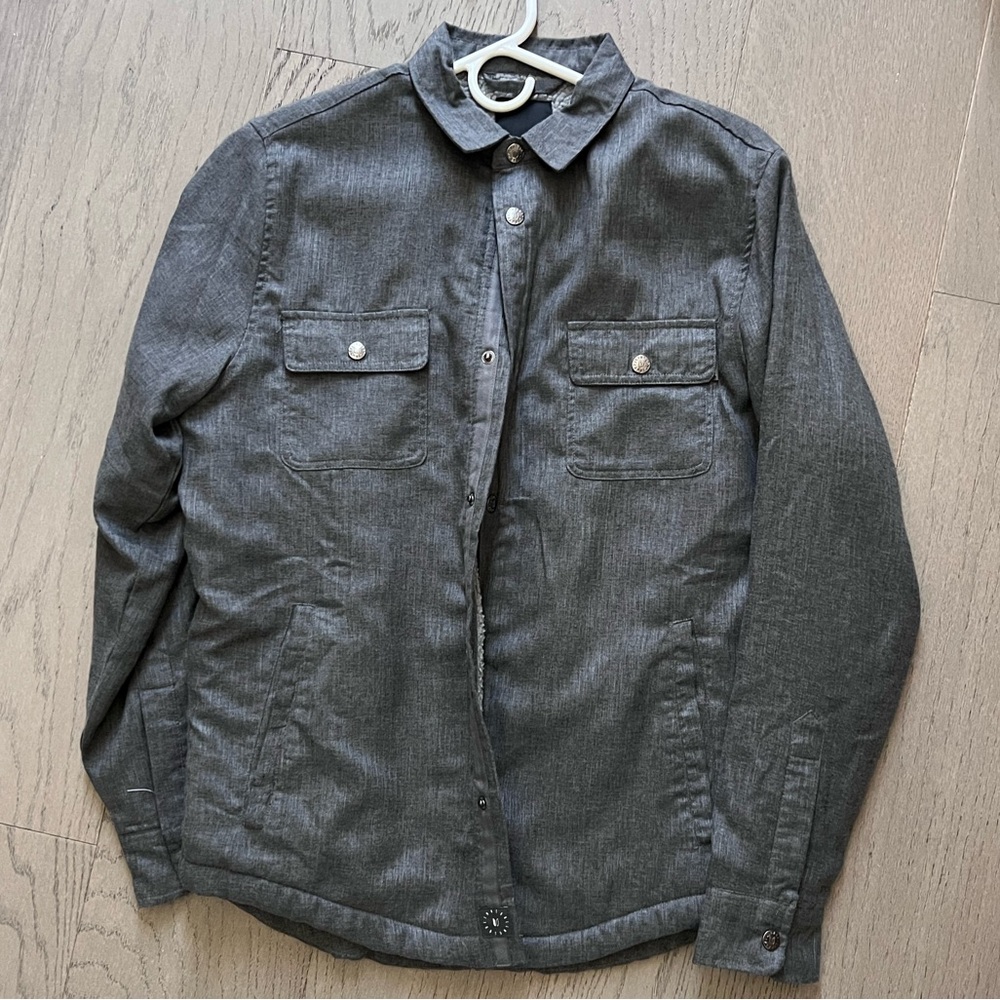 Linksoul pile-lined shirt jacket, Size Small